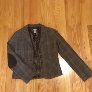 Plaid blazer